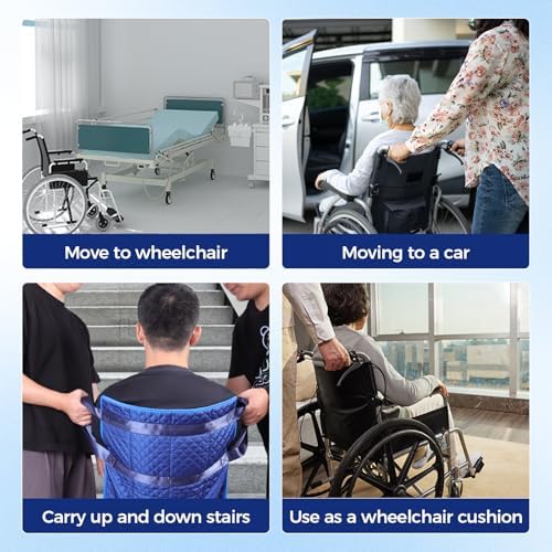 Patient Lift Transfer Chair,Stair Lifts for Seniors,Emergency Evacuation Chair Pad,Stair Assist Slide Board Transferring for Disabled