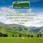 New Zealand Spring Lamb, Fresh New Zealand Lamb Rack, 1 lb