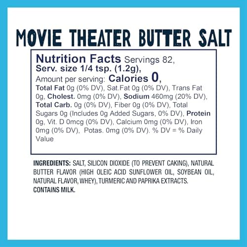 Kernel Season's Popcorn Seasoning, Movie Theater Butter Salt, 11.75 Ounce (Pack of 2)