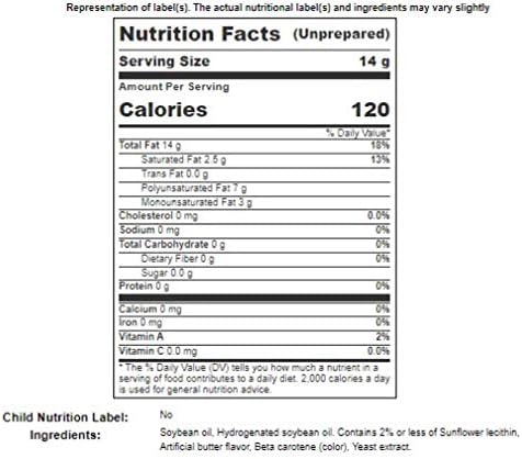Sodium Free Whirl Butter-Flavored oil, 1 Gallon -- 3 per case