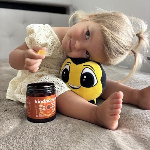 KINDNATURE Manuka Honey Medical Grade Gummies MGO 643+ - New Zealand Manuka Honey with Zinc, Vitamin C, Elderberry - Throat Comfort & Immune Support - Kids & Adults