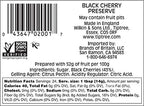 Tiptree Black Cherry Conserve, 12 Ounce Jar (Pack of 1)
