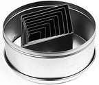 Ateco 8pc Stainless Steel Diamond Shaped Cutter Set