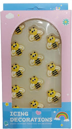 Edible Candy Bee Cake Decorations Dessert Sugar Sprinkles Party Cookie DIY Cake Cupcake Topper Icing Frosting Decoration Holiday Supplies