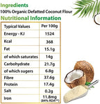 TIANA Fair Trade Organic Coconut Baking Flour 500g