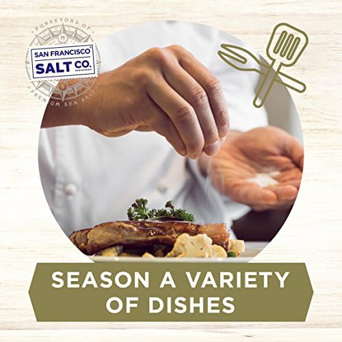French Grey Sea Salt 2 lb Bag – Coarse Grain Celtic Salt (Sel Gris) from Guérande France – All-Natural, Kosher Gourmet Sea Salt for Cooking, Seasoning & Grilling