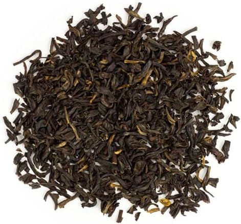 Silk Road Teas, Organic Loose Leaf Yunnan Black Tea, English Breakfast, Hot or Iced Thirst-Quenching Sweetness, 2 ounces