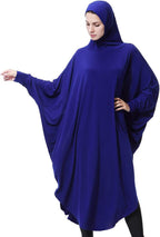 khalat Women's One-Piece Muslim Abaya Dress Large Overhead Prayer Ramadan Long Hijab Dress