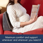 Hiccapop Pregnancy Pillow Wedge for Belly Support | Maternity Wedge Pillow | Belly Wedge Pillow | Pregnancy Wedge Pillows Support Body, Legs, Back, Knees