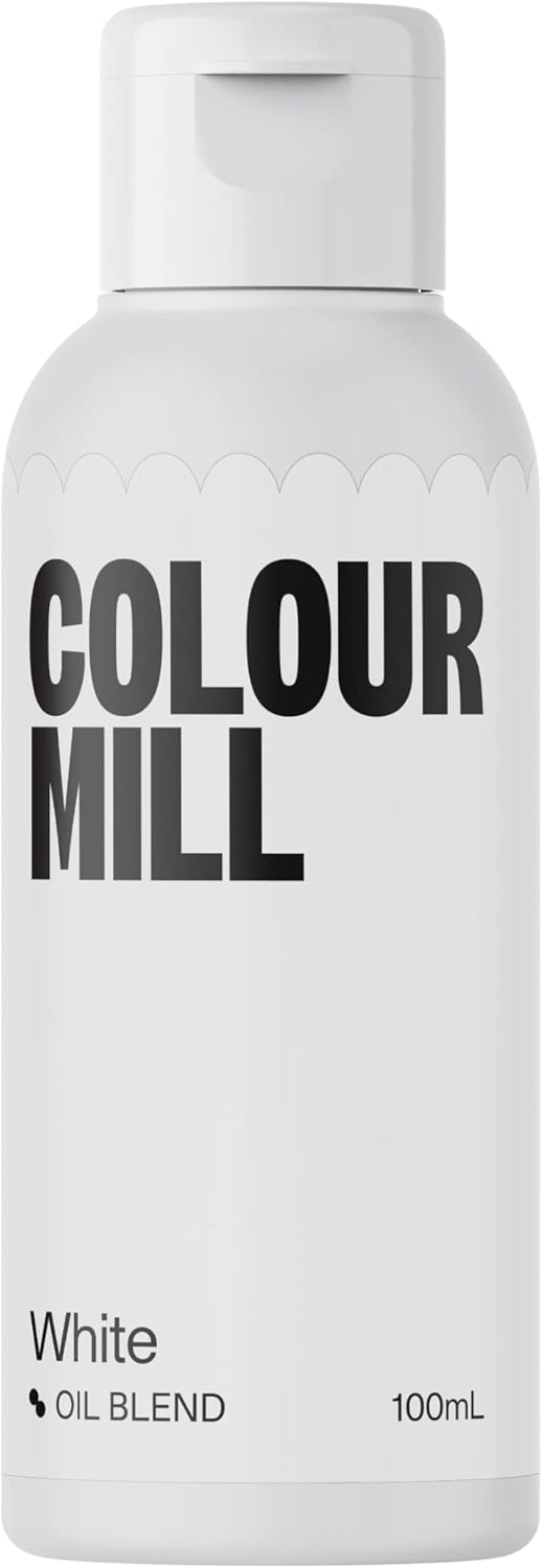 Colour Mill Oil-Based Food Coloring, 100 Milliliters (White)