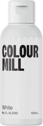 Colour Mill Oil-Based Food Coloring, 100 Milliliters (White)