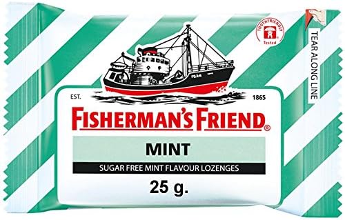 Fisherman's Friend Sugar Free Mint Flavour lozenges 25g (Pack of 6)