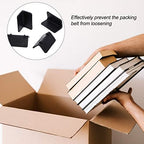 TOYANDONA Plastic Corner Protectors for Straps 2.17X1.18 Inch Edge Guards Cargo Strap Protectors Heavy Duty Tie Down Strap Corner Guard for Shipping Pallet Load Protection