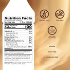 Monin - Cinnamon Bun Syrup | Premium Syrup for Cocktails, Coffees & More | Clean Label with No Artificial Flavors, No Artificial Preservatives (BPA-Free Glass Bottle, 750 ml)
