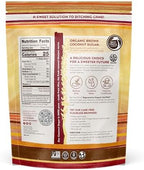Big Tree Farms Organic Brown Coconut Sugar - Coconut Palm Sugar, Unrefined, Fine Crystals, Cane Sugar Replacement, Coconut Blossom Nectar, Vegan, Perfect for Baking - 1 Pound (Pack of 1)