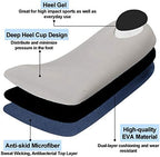 3/4 Length Plantar Fasciitis Inserts, Half Orthotic Insoles for Flat Feet, Plantar Fasciitis, Feet Fatigue, Lower Back Pain Relief Arch Support Insoles for Men and Woman (S)