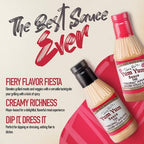 Terry Ho's Yum Yum Sauce Original & Spicy 16oz Bundle - Sweet, Tangy Mayonnaise-Based Sauce for Dipping, Marinade, and Dressing for Shrimp, Steak, Chicken & Veggies.
