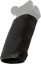 Universal Tactical Rubber Rifle Grip Sleeve - Gun Grip for Full Sized Rifles - Ergonomic Non Slip Hex Grip - Tactical Gun Grips Compatible with Most Rear Rifle & Shotgun Handles