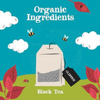 Clipper Tea, English Breakfast Assam Blend, Fairtrade, Organic, Plant-Based, Caffeinated British Tea, 250 Tea Bags