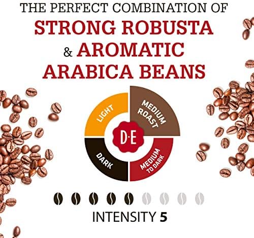 2 Packs Douwe Egberts Aroma Rood Whole Beans Coffee x 17.6oz/500g