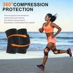 HISFFOG Volleyball Knee Pads for Women, Men, Youth, Girls, Kids, Knee brace for Volleyball Basketball Football Dance Yoga Tennis Running Cycling Workout Climbing Wrestling
