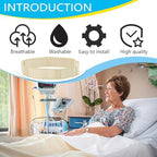 Breathable Peritoneal Dialysis Blet for PD Catheter Port,Dialysis Accessories Peg J Tube Catheter Belts Holder Feeding Tube Supplies for Stomach Women Men Adults (Nude, Medium(28"-41"))