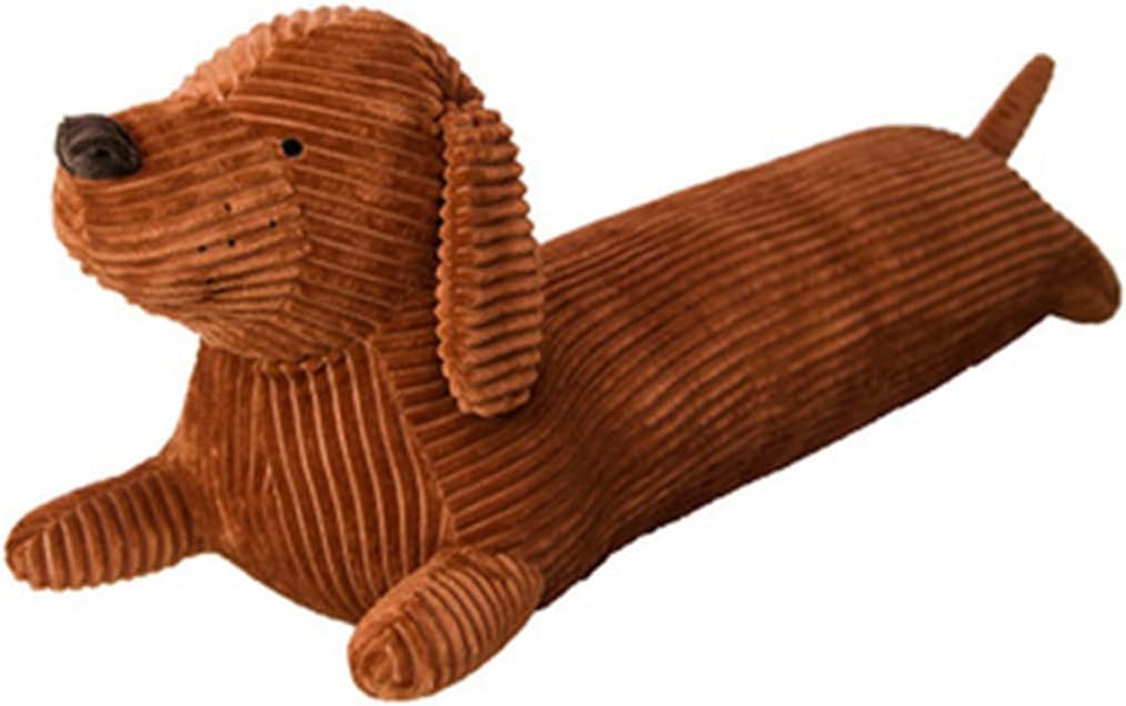 KOWAKA Dachshund Dog Plush Hug Pillow Soft Durable Stuffed Throw Cushion Dachshund Animals Hug Pillow for Sofa Chair Home Decoration Gifts for Kids (19.6inches)