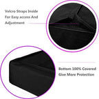 Outdoor TV Cover 55" - 58" - with Bottom Cover - 600D Waterproof TV Covers and Weatherproof Dust-Proof Material,Protect Your LED, LCD, Plasma TV Screens