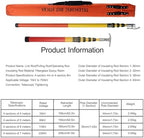High Voltage Insulated Rescue Hook - Commercial Portable Hot Stick, Retractable Design for Electricians and Lineman