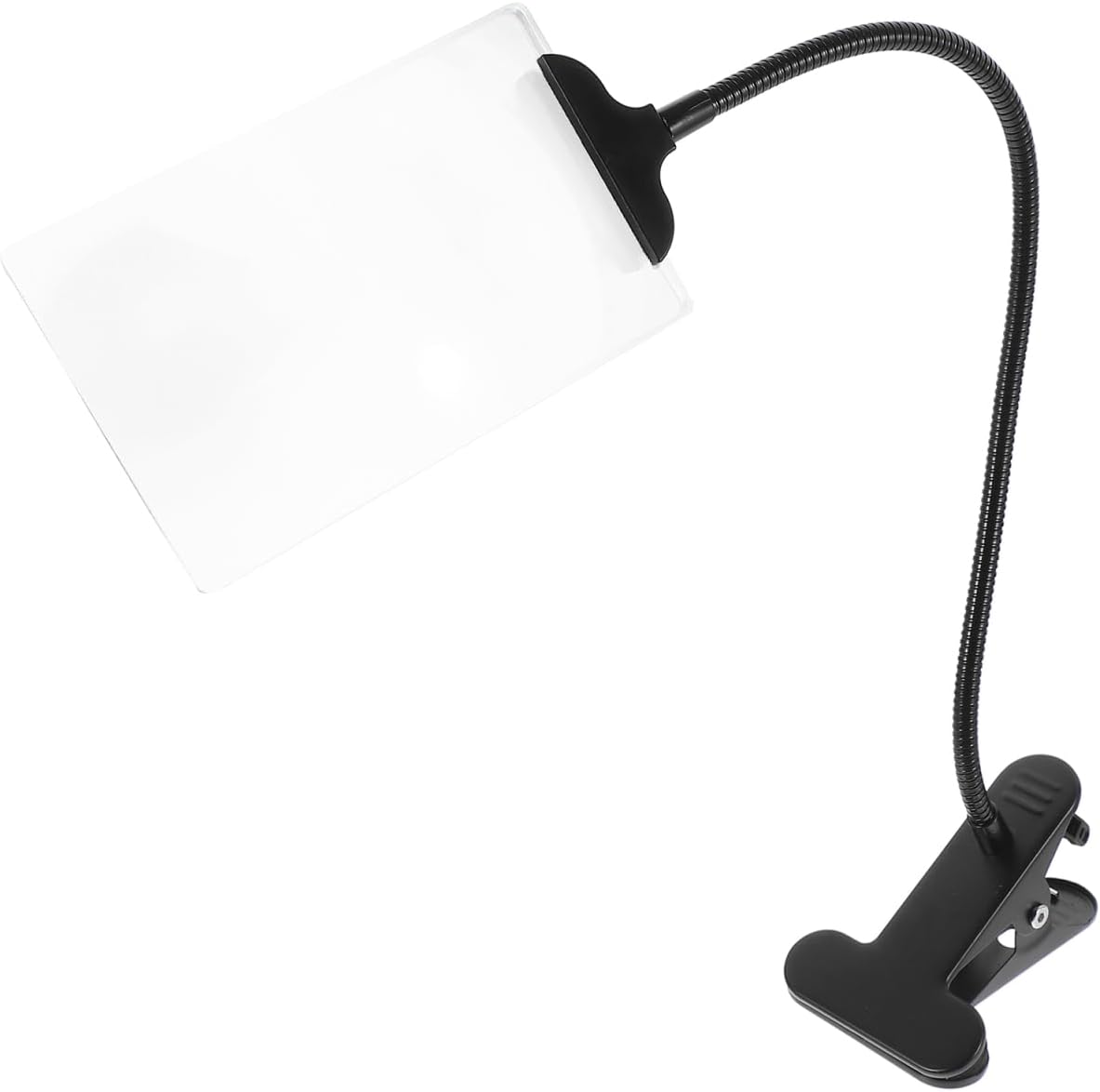Portable Magnifying Glass with Stand Large Hands Free Reading Magnifier for Seniors Flexible Adjustable Magnifying Tool for Close Work and Crafts