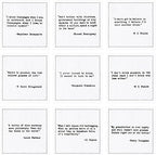 Five Star Funny Literary Bar Quotes | White Cotton Cocktail Napkins | 50 Luxury Disposable Beverage Napkins with Witty Bar Quotes | Drink Napkins for Parties, Bars, Weddings & Game Nights