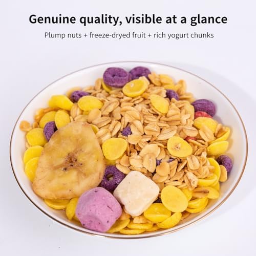 SODGHYTR-Yogurt Fruit Baked Cereal 500g/17.64oz Nutritional breakfast, low sugar, Congee，Dietary Fiber，Chinese Food ，Comida China