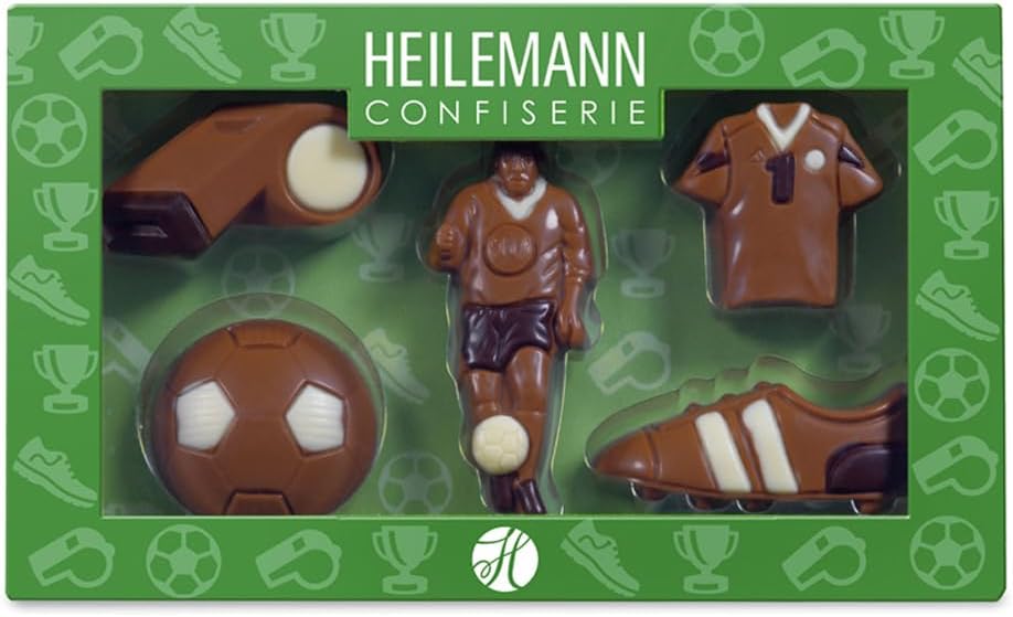 Heilemann Soccer Theme Chocolate Present Set