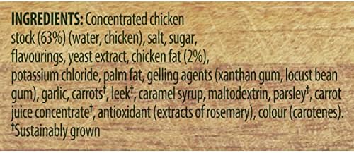 Knorr Chicken Stock Gel Pots 8 Pack 224g