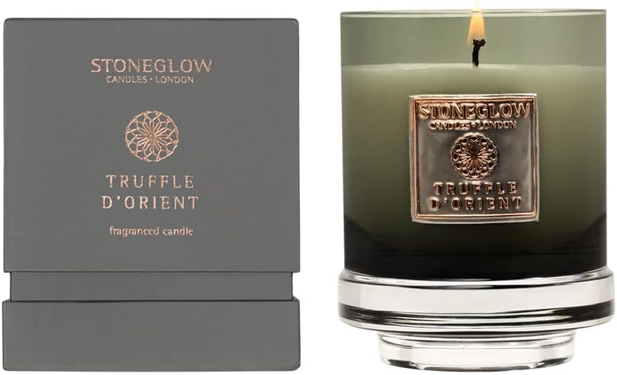 Stoneglow Metallique Truffle D'Orient Candle