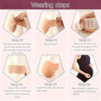 Ultra Lightweight Fake Pregnancy Belly, Realistic Memory Sponge Bump with Adjustable Strap for Maternity Shoot & Cosplay