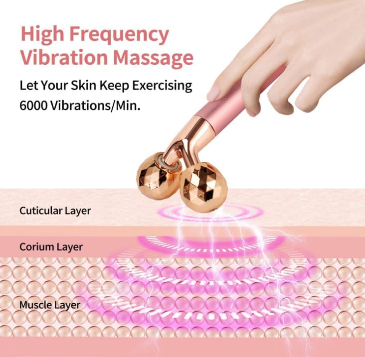 7pcs Facial Jade Roller and Gua Sha Kit, 100% Natural Jade Stone Face Massager for Skin Tightening, Dark Circles, Skin Rejuvenation, Wrinkle Remover, Men and Women Massage Tool Gift Set