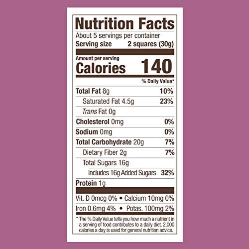 GHIRARDELLI Dark Chocolate Raspberry SQUARES, 5.32 oz Bag Premium Individually Wrapped Chocolate Candy Rich Dark Chocolate with Raspberry Filling