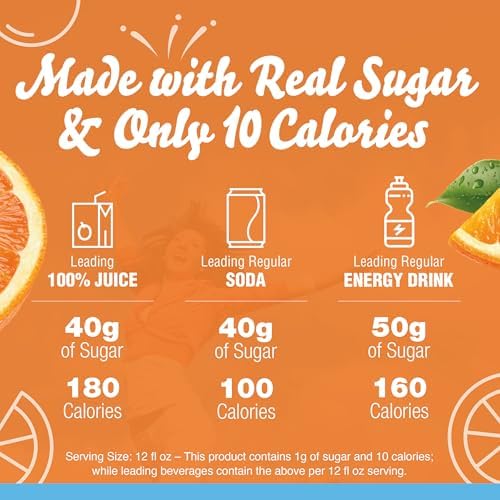 Crystal Light Classic Orange Naturally Flavored Powdered Drink Mix, 60 ct Pack, 12 Canisters of 5 Pitcher Packets