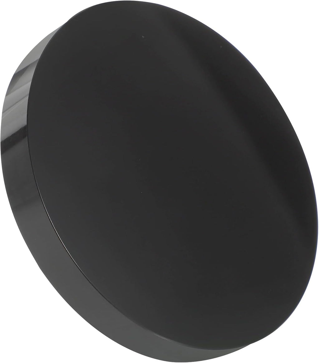 VOSAREA Obsidian Scrying Mirror Natural Black Obsidian Stone Circle Disc Round Plate Feng Shui Mirror with Stand for Divination Meditation Healing Feng Shui (8CM)