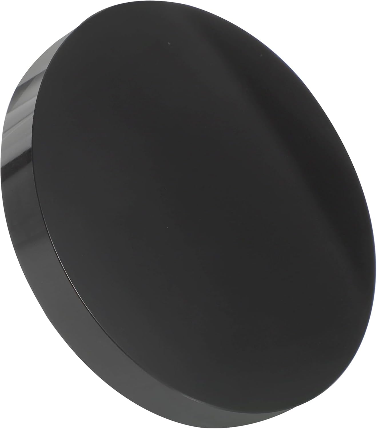 VOSAREA Obsidian Scrying Mirror Natural Black Obsidian Stone Circle Disc Round Plate Feng Shui Mirror with Stand for Divination Meditation Healing Feng Shui (8CM)