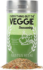 Everything But The Veggie Seasoning | Gourmet Vegetable Seasoning | Artisanal Spice Mix | All Natural | Non GMO | Hand Crafted | GLP-1 Friendly | Gourmet Vegetable Seasoning Blend | Made In USA | 4.8 oz | Small Batch | Gustus Vitae