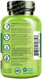 NATURELO Hair, Skin and Nails Multivitamin, 60 Count Collagen Peptide Powder, 45 Servings