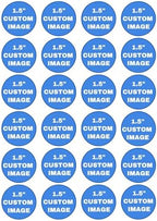 Custom Pre-cut Edible Image Cake/Cupcake Toppers (1.5" Circles (24 pcs))