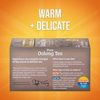Twinings Pure Oolong Tea – Golden Caffeinated Tea, Individually Wrapped Tea Bags, 20 Count