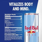 Red Bull Energy Drink, Total Zero, 8.4 Fl Oz, 24 Count