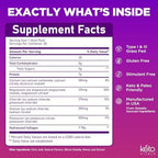 Keto Vitals Collagen Powder for Women Plus Electrolytes - 30 Travel Packets - 7.78G of Type I & III Grass Fed Hydrolyzed Collagen Peptides Protein Per Stick - Colageno Hidrolizado for Women