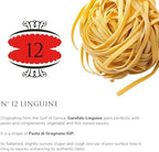 Garofalo - Premium Durum Wheat Semolina Linguine Pasta, Italian Made, Bronze-Drawn, Al-Dente, One-Ingredient Pasta (4 pack)