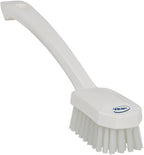 Vikan 30885 Brush,Utility,Medium,10.2",PP/PBT,White