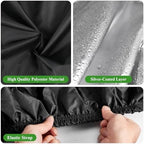 Mobility Scooter Cover,Waterproof Wheelchair Cover for Storage,Mobility Scooter Accessories for All-Weather Outdoor Protection Dust Covers - 55"x 26" x 36" (L x W x H)